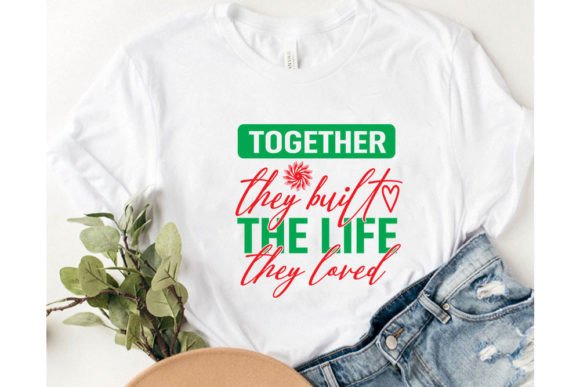 Family Quote SVG Design, Together They — Graphics & T-Shirt Designs