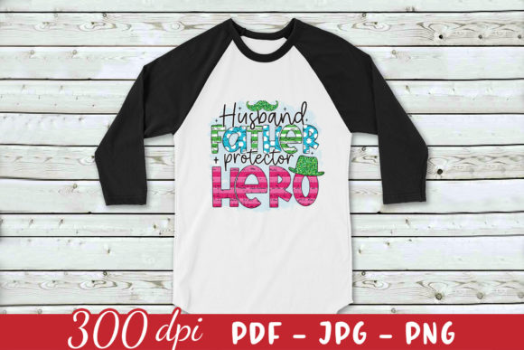 Husband Father Protector Hero PNG: Graphics for Crafts & Editorial Use