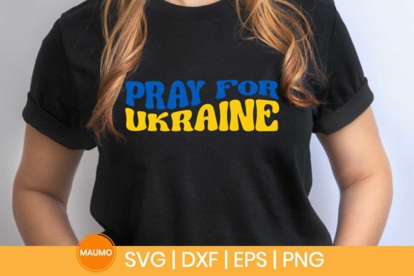 Pray for Ukraine SVG Quote